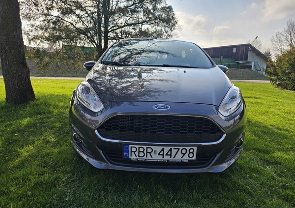 Ford Fiesta cena 44900 przebieg: 78380, rok produkcji 2017 z Terespol małe 497